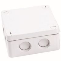 Show details for  White IP67 86mm x 86mm x 47mm Connection Box With 8 Membrane / Threaded Entries