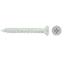 Show details for  Countersunk Concrete Screw, Pozi, 4.8mm x 45mm, Steel, Zinc Plated [Pack of 100]
