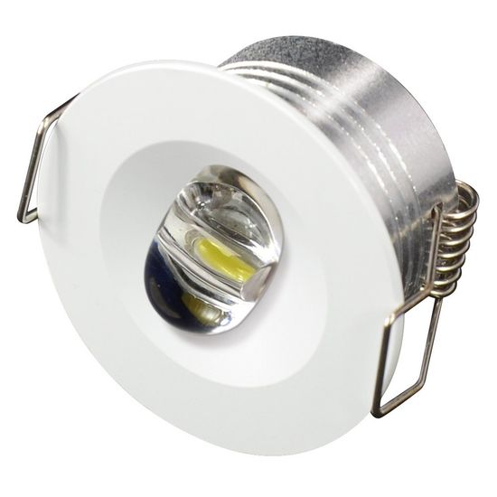 Emergency LED Recessed Downlight 3W IP20 120Lm Non Maintained C W Corridor Lens