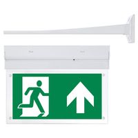 Show details for  Emergency LED Multi-Mount Exit Sign Side Mounting Arm - White