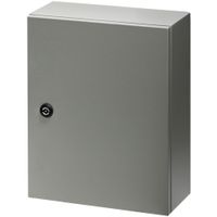 Show details for  Epoxy Coated Enclosure, 300mm x 250mm x 150mm, Steel, Grey, IP65, Essentials Range