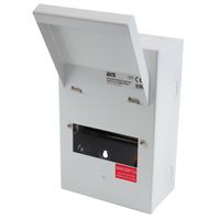 Show details for  6 Module 4 Way Metal Clad Single Phase Consumer Unit