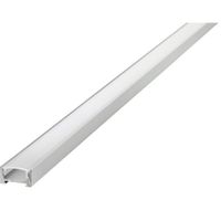 Show details for  Profile Surface Mount with Frosted Diffuser, 16.2mm x 8.57mm, 2m, Aluminium, IP33