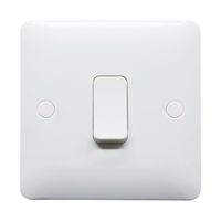 Show details for  1 Gang Intermediate Switch White