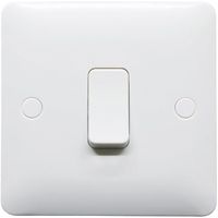 Show details for  10A Intermediate Switch, 1 Gang, White, Modern Range