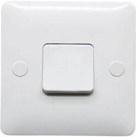 Show details for  10A 3 Pole Isolator Switch, 1 Gang, White, Modern Range