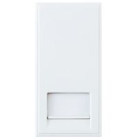 Show details for  BT Telephone Secondary Outlet Euro Module 25x50mm White