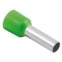 Show details for  Bootlace Ferrule, 6mm, Electrolytic Copper, Green [Pack of 100]