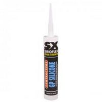 Show details for  Silicone Adhesives Contractors GP, Clear, 300ml