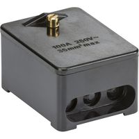 Show details for  Wiring Accessory 100A 1 x 5 -Way (Single Pole) Service Connector Block