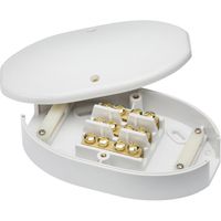 Show details for  Wiring Accessory 60A Junction Box 3 -Terminal - White