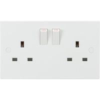 Show details for  Wiring Accessory 13A 2 Gang DP Switched Socket