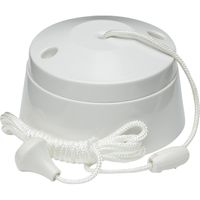 Show details for  10AX 2 Way Pull Cord Switch, 1.7m, White