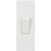 Show details for  10AX 2 Way Architrave Switch, 1 Gang, White
