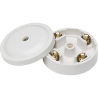 Show details for  Wiring Accessory 20A Junction Box 4 -Terminal - White (59mm)