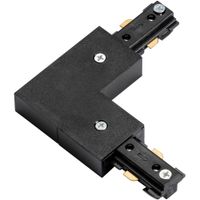 Show details for  L Connector, Black