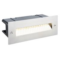 Show details for  Seina Guide Brick Light, 2W, 100lm, 4000K, IP44, Brushed Stainless Steel