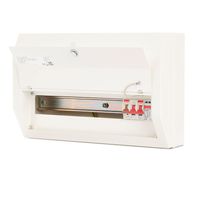 Show details for  100A Switch Disconnect Incomer Consumer Units with Surge Arrestor, 14 Way, 18 Module, IP4X