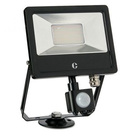 FL02BPCS Collingwood Lighting Colour Switchable PIR Floodlight, 20W ...