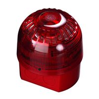 Show details for  AlarmSense Open Area Sounder/Visual Indicator, Red