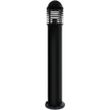 Show details for  Louvred Bollard, E27 (Lamp Not Included), Aluminium, Black, IP44