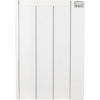 Show details for  600W Ceramic Electric Panel Heater with 24/7 Timer, 400 x 110 x 580mm, LED, White, Lot 20 Compliant