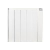Show details for  1.5kW Ceramic Electric Panel Heater with 24/7 Timer, 700 x 110 x 580mm, LED, White, Lot 20 Compliant