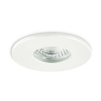 Show details for  GU10 Fire Rated Fixed Downlight, IP65, White