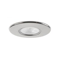 Show details for  H2 Lite Dimmable Fire Rated Downlight, 4.4W, 440lm, 3000K, IP65, Chrome