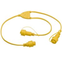 Show details for  Splitter Cable for Festoon, 600mm, 110V, Yellow, IP44