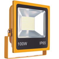 Show details for  100W LED Site Floodlight, 6500K, 8000lm, IP65, Yellow