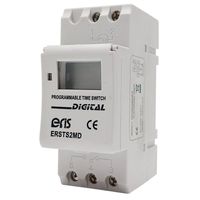 Show details for  16A 230V 2 Module 24 Hour LCD Display Programmable Time Switch