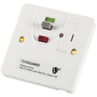 Show details for  Valiance+ RCD Protected Double Pole Fused Connection Unit, 1 Gang, White
