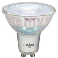 Show details for  LED Glass Dichroic SMD 4.5W GU10 2700K 350Lm 38Deg (15,000Hrs) Non-Dimmable