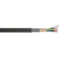 Show details for  EV Ultra Cable, 4mm², 3 Core + Data, PVC, Steel Wire Armour, Black (Per 1 Mtr)