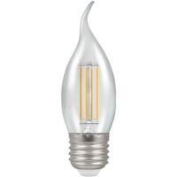 Show details for  5W LED Candle Lamp, E27, 2700K, Dimmable, Clear