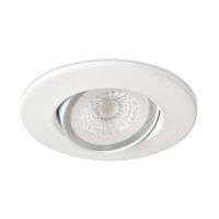 Show details for H4 Lite Adjustable LED Downlight, 4.4W, 440lm, 3000K, IP65, White