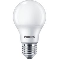 Show details for  8.5W Plastic LED Lamp, 2700K, 806lm, E27, Dimmable, Frosted, CorePro Range