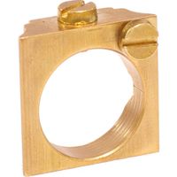 Show details for  Earthing Plate, M20, Brass