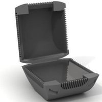 Show details for  Mini Gel Box, 32.8mm x 36.2mm x 22mm, Grey, IPX8