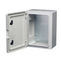Show details for  ABS Insulated Enclosure with Backplate, 400mm x 300mm x 195mm, Grey, IP65