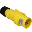 Show details for  16A Industrial Plug, 110V, 2P+E, IP44, Yellow