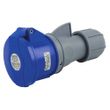 Show details for  32A Industrial Connector, 240V, 2P+E, IP44, Blue