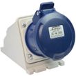 Show details for  32A Industrial Surface Socket, 240V, 2P+E, IP44, Blue