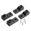 Show details for  Wall Fixing brackets, BRES Enclosures, Black [Pack of 4]