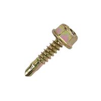 Show details for  Hex Head Self-Drilling Screw, 5.5mm x 45mm [Pack of 100]
