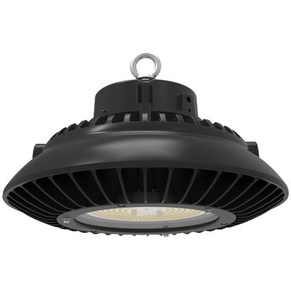 Highbay Circular LED 150W 22500lm 5000K Dimmable IP65 - Black