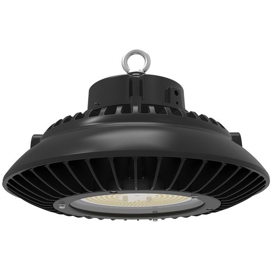 Highbay Circular LED 200W 30000lm 5000K Dimmable IP65 - Black