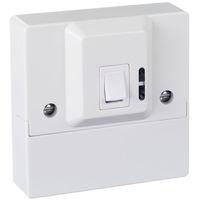 Show details for  Programmable Security Light Switch, 1 Gang, IP40, White