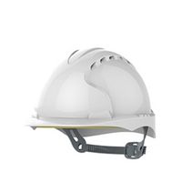 Show details for  Safety Helmet with Slip Ratchet, White, Vented, EVO®2 Series